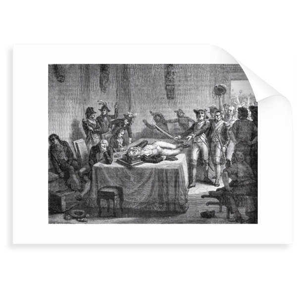 Astoria Grand Robespierre Waiting For Execution Having Shot Himself In